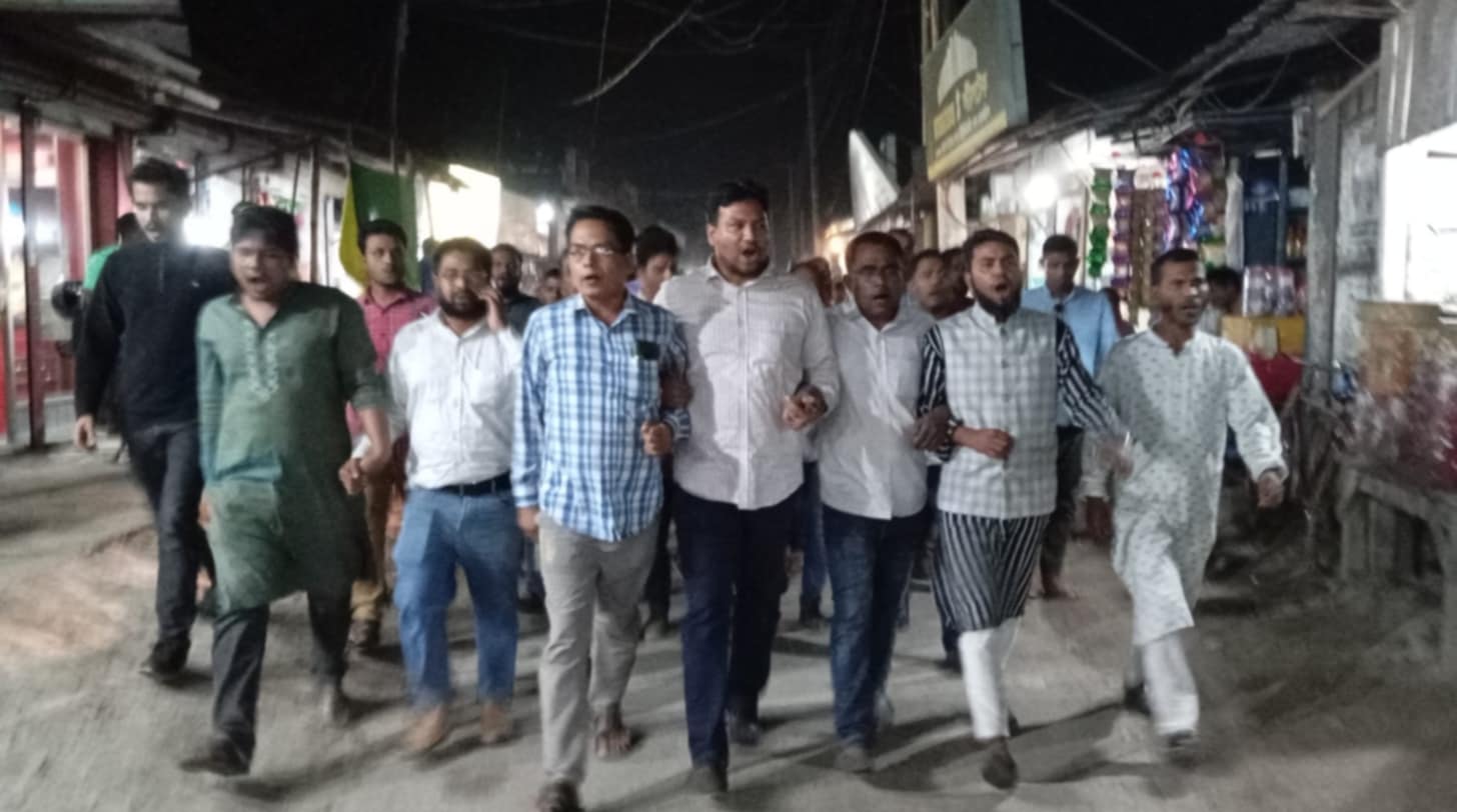 ইঞ্জিঃ তুহিনকে আটকের প্রতিবাদে কিশোরগঞ্জ বিএনপির বিক্ষোভ