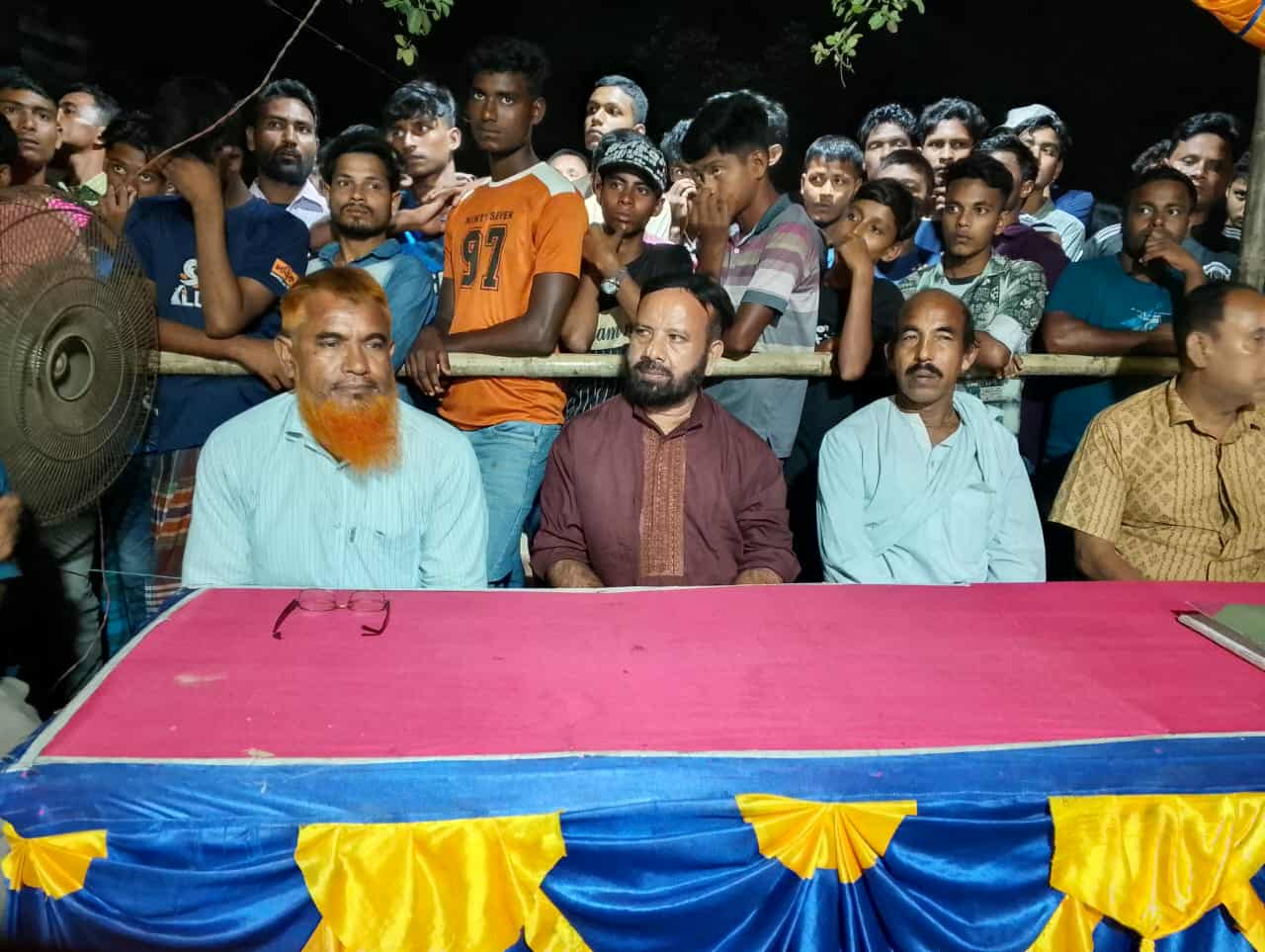 ঠাকুরগাঁও রাণীশংকৈলে ধর্মগড় ধুমপুকুর পূজা মণ্ডপ পরিদর্শন