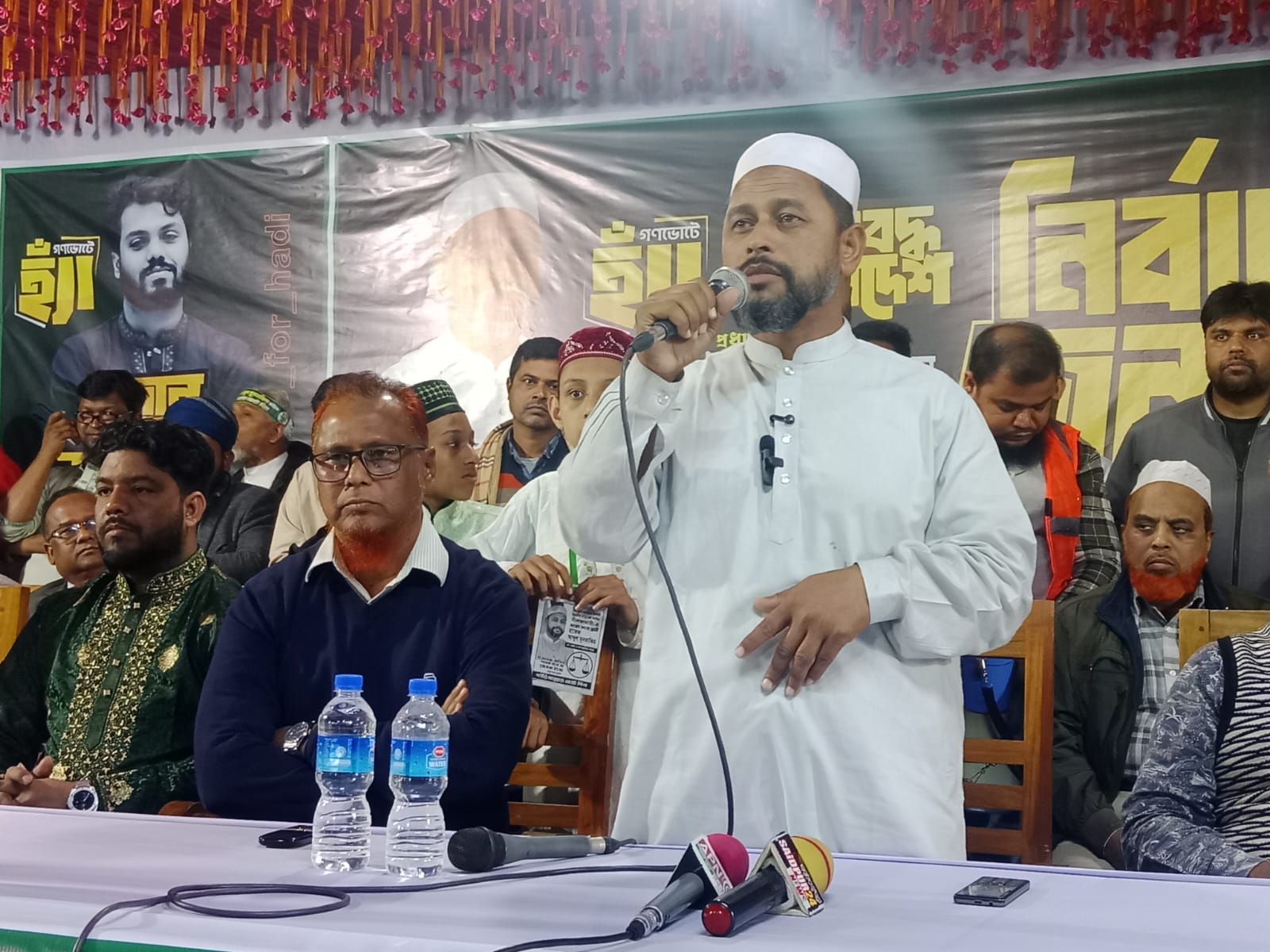 জুলাই যোদ্ধাদের রক্তের সৈয়দপুর আর ফ্যাসিস্টদের হাতে তুলে দেওয়া হবে না” সৈয়দপুরে মুনতাকিম 