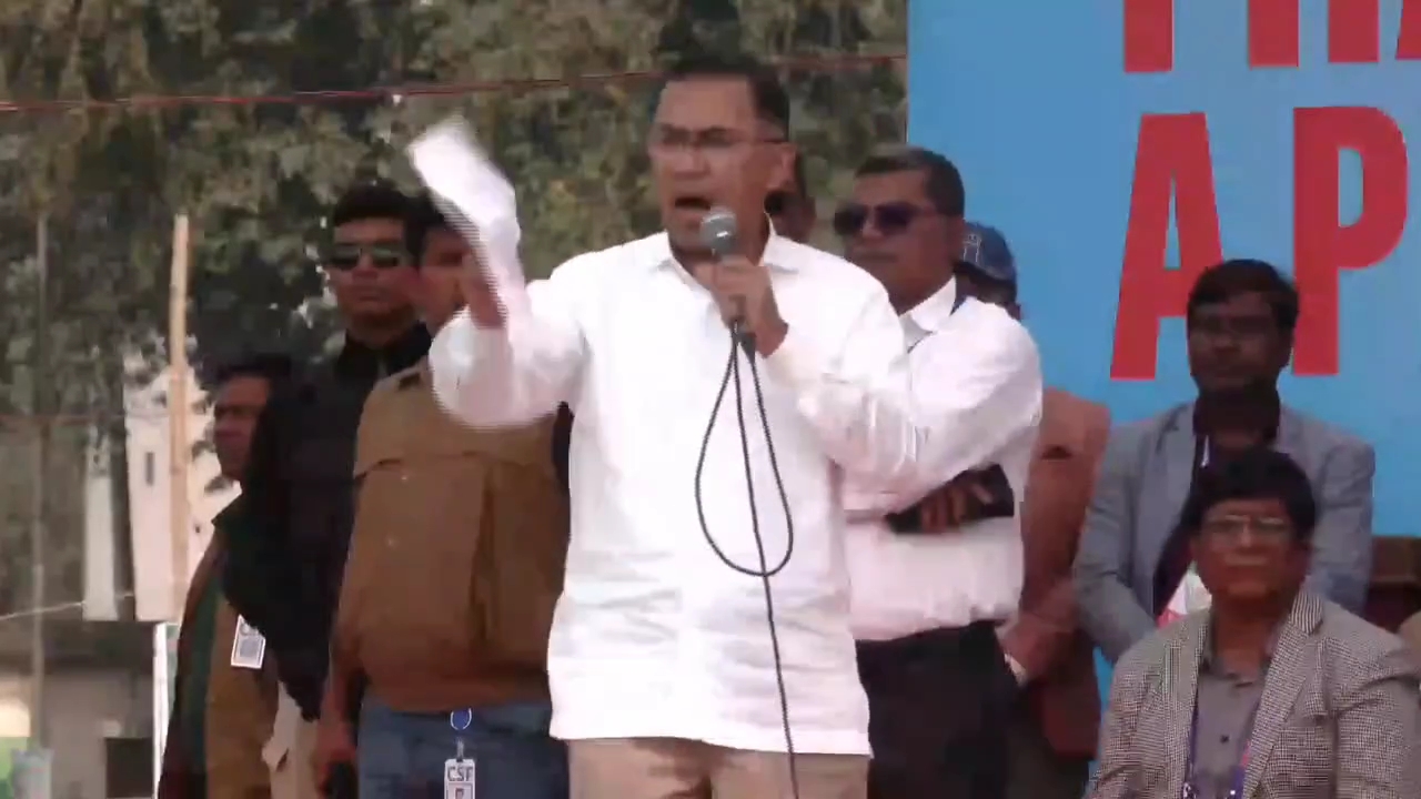 বিএনপি জিতলে তিস্তা মহাপরিকল্পনা ও সৈয়দপুর আন্তর্জাতিক বিমানবন্দর বাস্তবায়ন হবে: তারেক রহমান