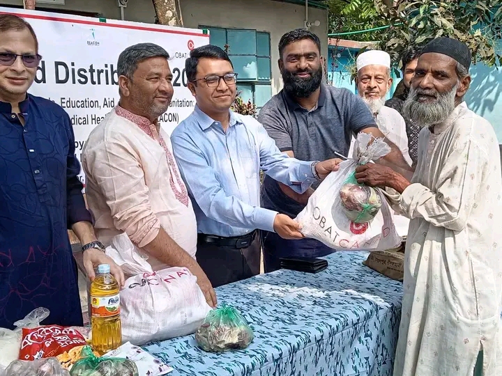 সৈয়দপুরে এক হাজার পরিবারের মাঝে ঈদ খাদ্যসামগ্রী বিতরণ