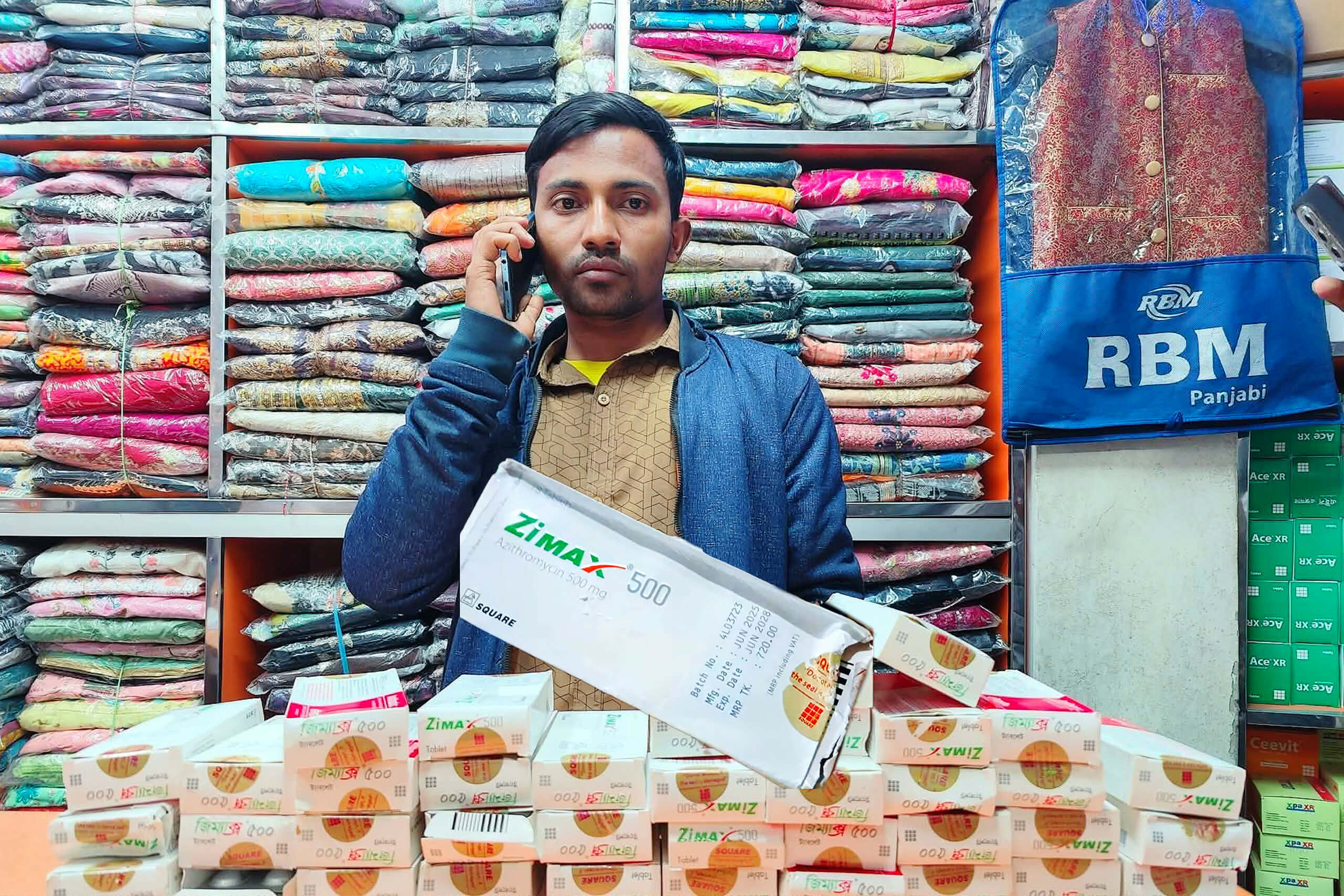 জলঢাকায় নকল ওষুধ জব্দ, ভ্রাম্যমাণ আদালতে আটক ব্যক্তির ৩ মাসের কারাদণ্ড